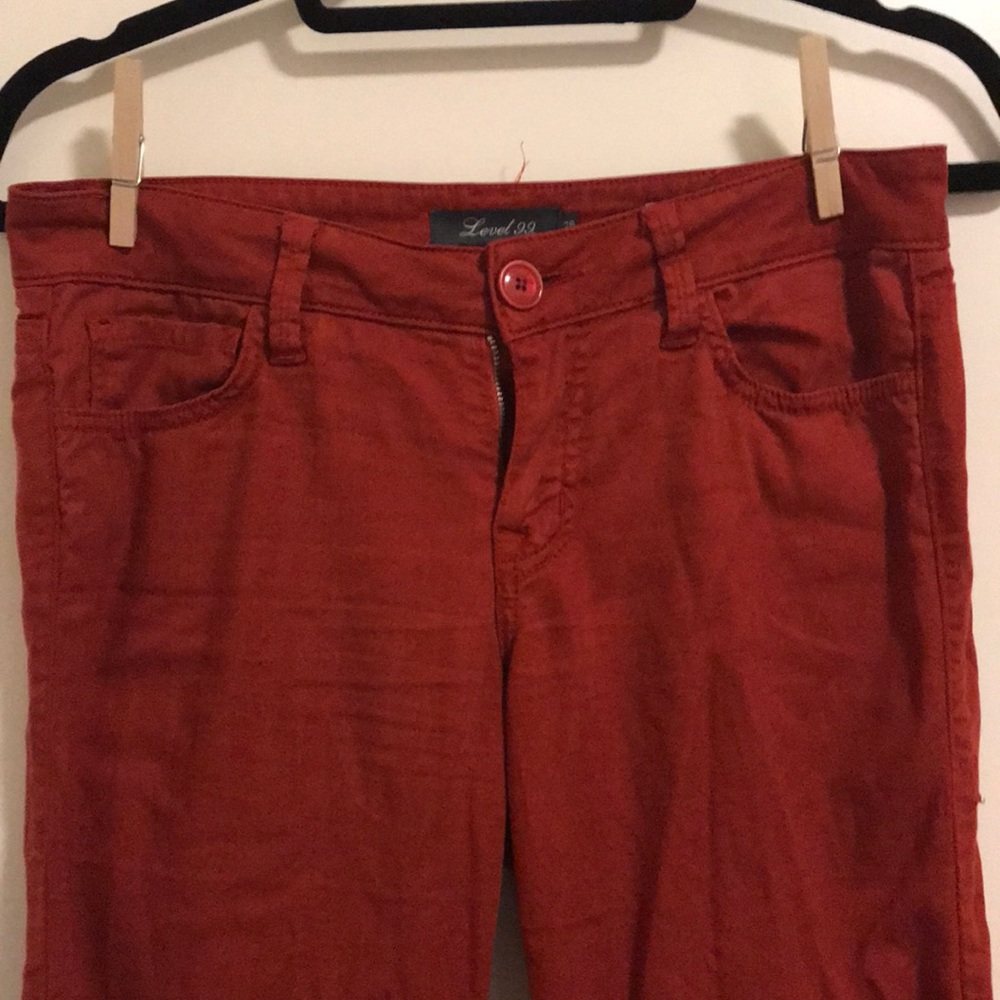 Red Level 99 pants